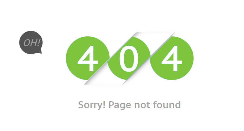 404 Error, Page Not Found