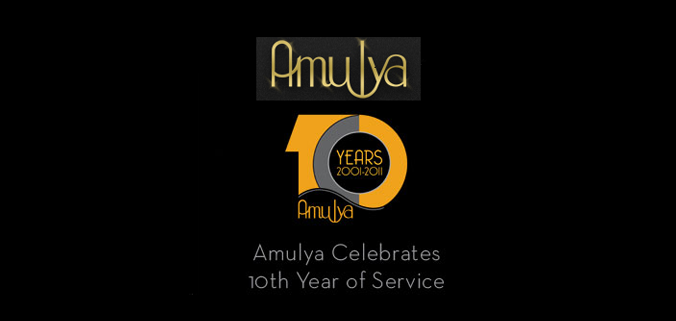 Amulya-10th anniversary
